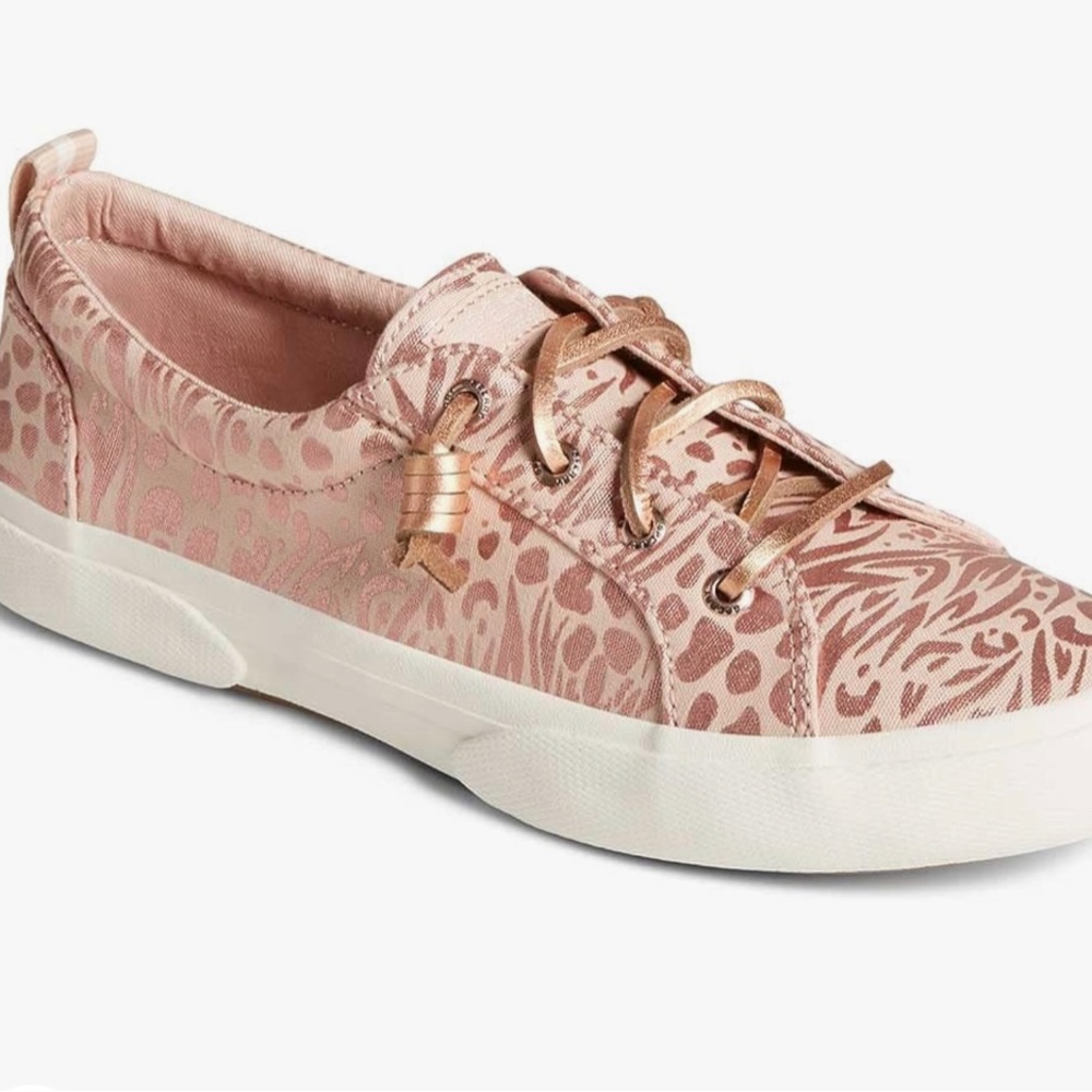 Sperry pier wave LTT metallic animal size 6.5